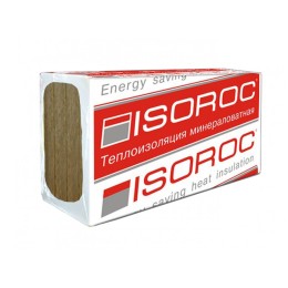 Утеплитель Isoroc Изолайт 1000х600х100, 50 кг/м3
